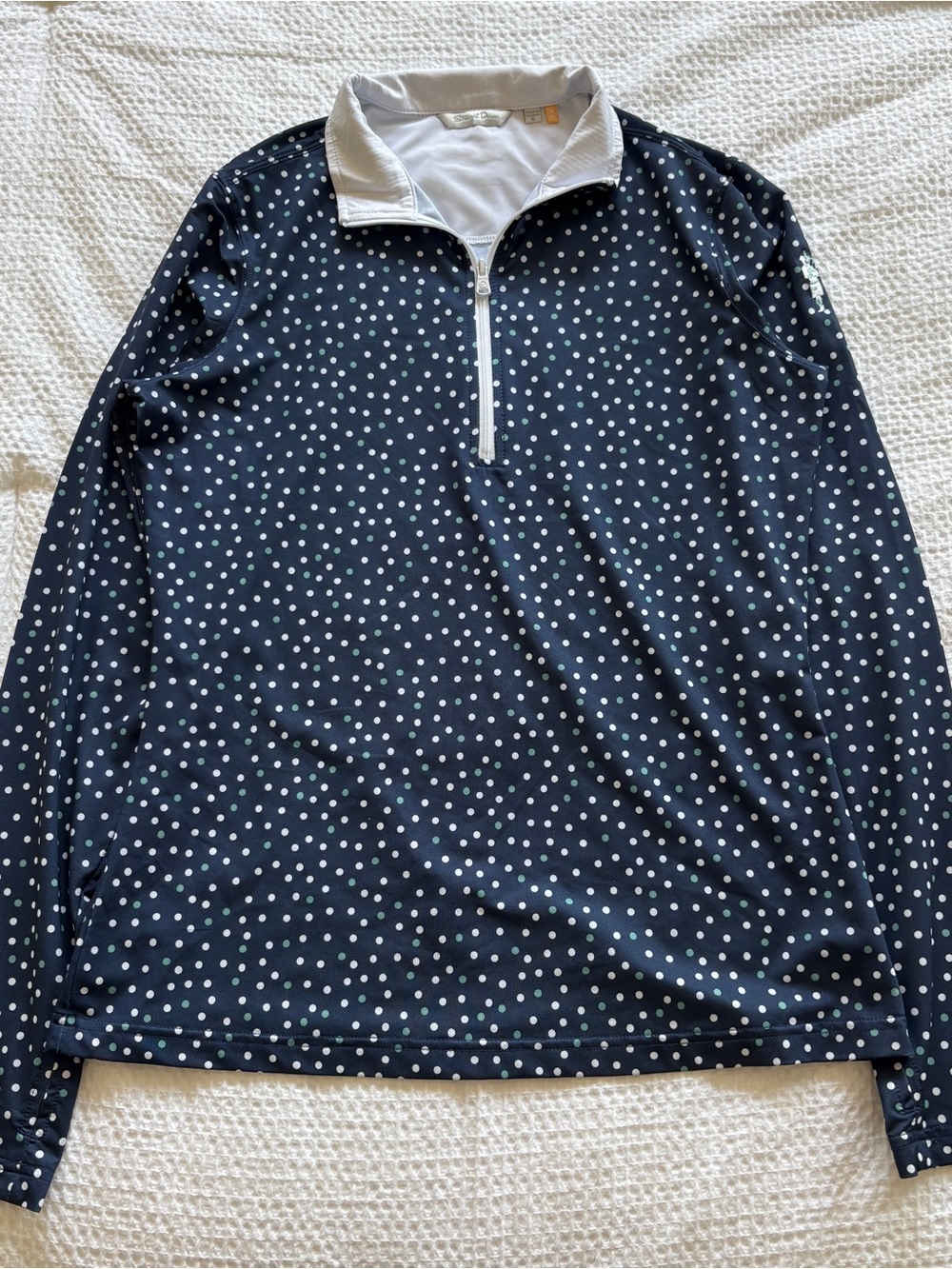 Straight Down Galaxy 1/4 Zip